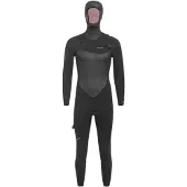 Orca Tango Hooded 3/2 Mm Langarm-neoprenanzug Mit Kapuze Und Brustreißverschluss