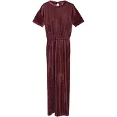 s.Oliver Overall Festlicher Overall aus Samt mit Glitzersteinen