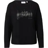 Comma T-shirts Black Größe: 46 | Hemden Outlet | Damen | Schwarz