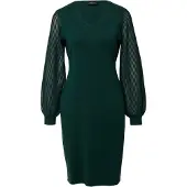 s.Oliver Black Label Strickkleid Damen Viskose grün, 44 815269-0001-00440