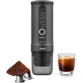 OutIn Nano Tragbare Espressomaschine + Tasche – Grau