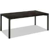 Niehoff Savona Ausziehtisch Stahl/HPL Granit
