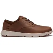 Timberland für Herren. TB0A6C8EW011 Parker Street Leder Turnschuhe braun (44.5), Wohnung, Schnürsenkel, Lässig