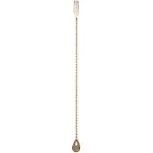 Barprofessional Barlöffel Trident 50 Cm Kupfer