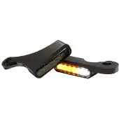 HeinzBikes LED Armaturen-Blinker/Positionslicht SCHWARZ, SOFTAIL AB 2015