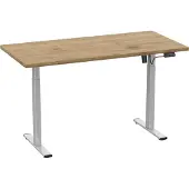 VCM Schreibtisch verstellbar Lona 110x50 si