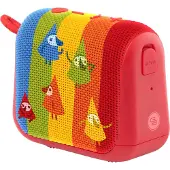 GoGen Déko Trio R Bluetooth-Lautsprecher, aktiv, 5W, Bluetooth 5.0, IPX6, 12h Akku, rot