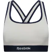Reebok Bustier "JALA" breite Träger, ohne Bügel, atmungsaktiv, mit Logo, Baumwollmix