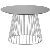 Solpuri Grid Lounge- und Beistelltisch Aluminium