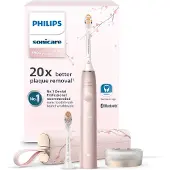 Philips Elektrische Zahnbürste "DiamondClean Prestige 9900 HX9992" 2 Stk. Aufsteckbürsten mit integriertem Drucksensor, 5 Putzprogramme, inkl. Ladeetui