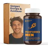HCLM Health GmbH Performx Men Hochdos.mumijo Shilajit Vitamine Kps. 90 St
