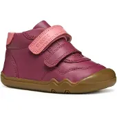 Geox Steppie Up Barefoot Lauflernschuh Pink