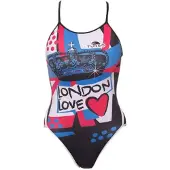 Turbo London Love Badeanzug Mit Dünnen Trägern