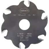 Lamello HW-Nutfräser, 100 x 4 mm, Z6 Wechselzahn (3+3) | 132106