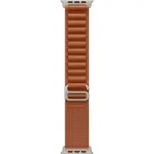 Apple Alpine Loop Armband für Watch | 44/45/46/49 mm - Größe S - Terracotta / Natural Titanium