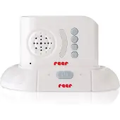 Reer Lyra 9011 DECT digitales Babyphone mit Gegensprechfunktion und Nachtlicht