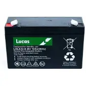 Lucas Agm-bereitschaftsbatterie 7a 12v