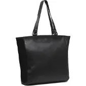 The Chesterfield Brand Schultertasche Laptoptasche mit Laptopfach Berlin Shoulderbag Black schwarz