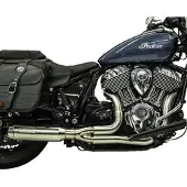 Bassani Xhaust 2in1 Super Bike Indian Chief 111 Abs Nicht Homologierter Schalldämpfer