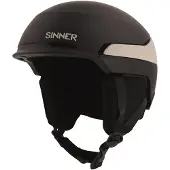 Sinner Skihelm Zermatt Matte Black Matte Light Grey Grey-XL
