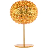 Kartell Planet Tischleuchte Large Gold - , Planet, dimmbar, Gelb, für Wohnzimmer, Kunststoff, Design