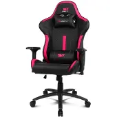 Drift DR350, Gaming-Sessel, 150 kg, Gepolsterter Sitz, Gepolsterte Rückenlehne, Schwarz, Metall