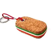 Oem Marine Ovaler Kork Schwimmender Schlüsselanhänger