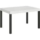 Itamoby Ausziehbarer Tisch 90x130/234 cm Everyday Gestell Weiß Esche Anthrazit