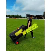 Powershot Transportwagen "Fußball", Gelb-Schwarz