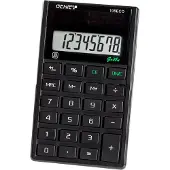 Genie 105 ECO, Tasche, Einfacher Taschenrechner, 8 Ziffern, Solar, Schwarz