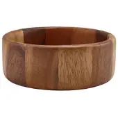 Genware Acacia Holzschale Mit Geraden Seiten Von , 16 Cm