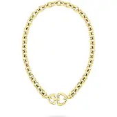Liebeskind berlin Halskette - Edelstahl The D-Link Statement - Gr. unisize - in Gold - für Damen