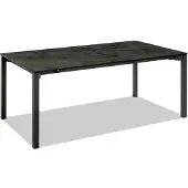 Niehoff Savona Ausziehtisch Stahl/HPL Graphit