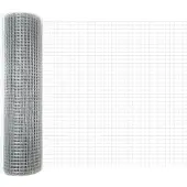 vidaXL Geschweißter Drahtzaun 5000 x 80 cm Silber