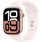 Apple Watch 10 46mm GPS+4G Alu Sport S/M rosegold/blassrosa
