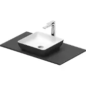 Duravit Konsolenwaschtisch Sivida 88x50cm, I.Fa w m, Auß.Farbe grau ma