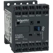 Schneider Electric Hilfsschütz, 4S, 24V DC, 1,8W CA4KN403BW3