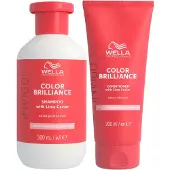 Wella Invigo Color Brilliance Colour Protection Shampoo & Conditioner for Fine Medium Hair 300ml