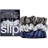 Slip Silk Large Scrunchies (Various Colours) - Midnight