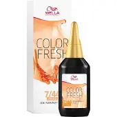 Wella Professionals Color Fresh 7/47 Medium Blonde Red Brown 75 ml