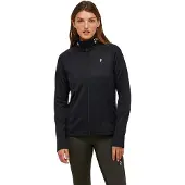 Peak Performance Damen Essentials Midlayer Zip Jacke Black - L