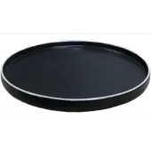 Barlife Tallerken 25 Cm. Schwarz/weiss