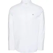 Calvin Klein Jeans Hemd Oxford Classic LV140EM125 Weiß Regular Fit