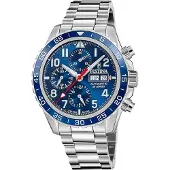 Festina Herrenuhr Swiss Made Armbanduhr Edelstahl silber UF20055/3