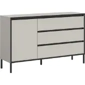 Ebuy24 Sideboard Tron | Kaschmir / schwarz