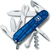 Victorinox Taschenmesser Climber Transparant Blue