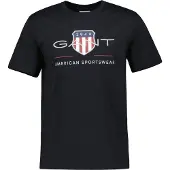 Gant T-Shirt "REG ARCHIVE SHIELD SS T-SHIRT" mit Logodruck auf der Brust
