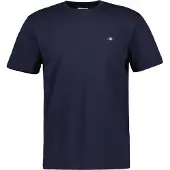 Gant T-Shirt "T-Shirt Reg Shield 1er Pack", Herren, Gr. M, blau, Obermaterial: 100% Baumwolle CO., Shirts T-Shirt