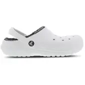 Crocs Uni Kinder Classic Lined Clog K Clog, White/Grey, 37/38 EU