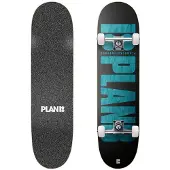 Plan B Classic Stain 7.25"X28.1" Skateboard black Gr. Uni